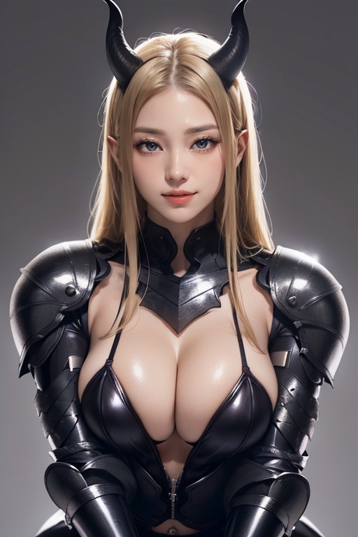 Fit Body, Gothic, Evil Smile AI Porn