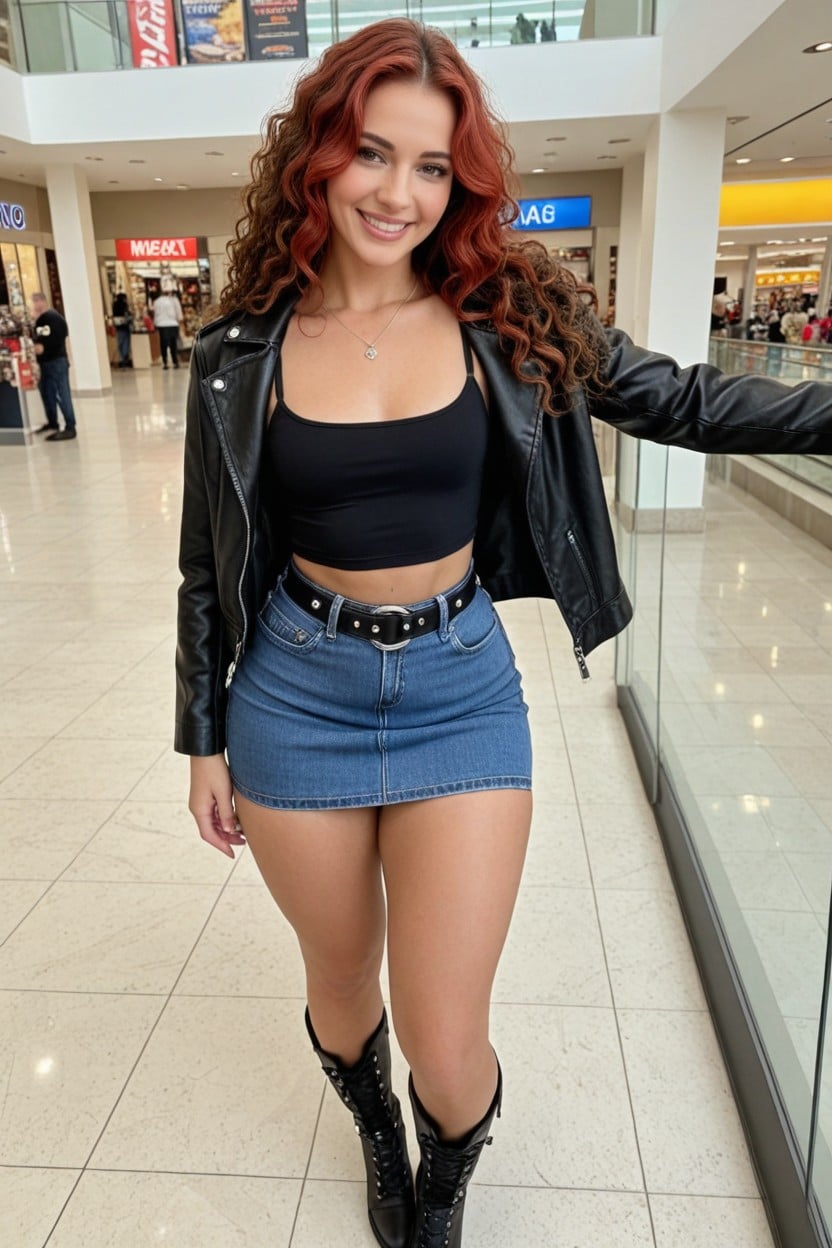 Hips, Skirt, Shiny Skin AI Porn