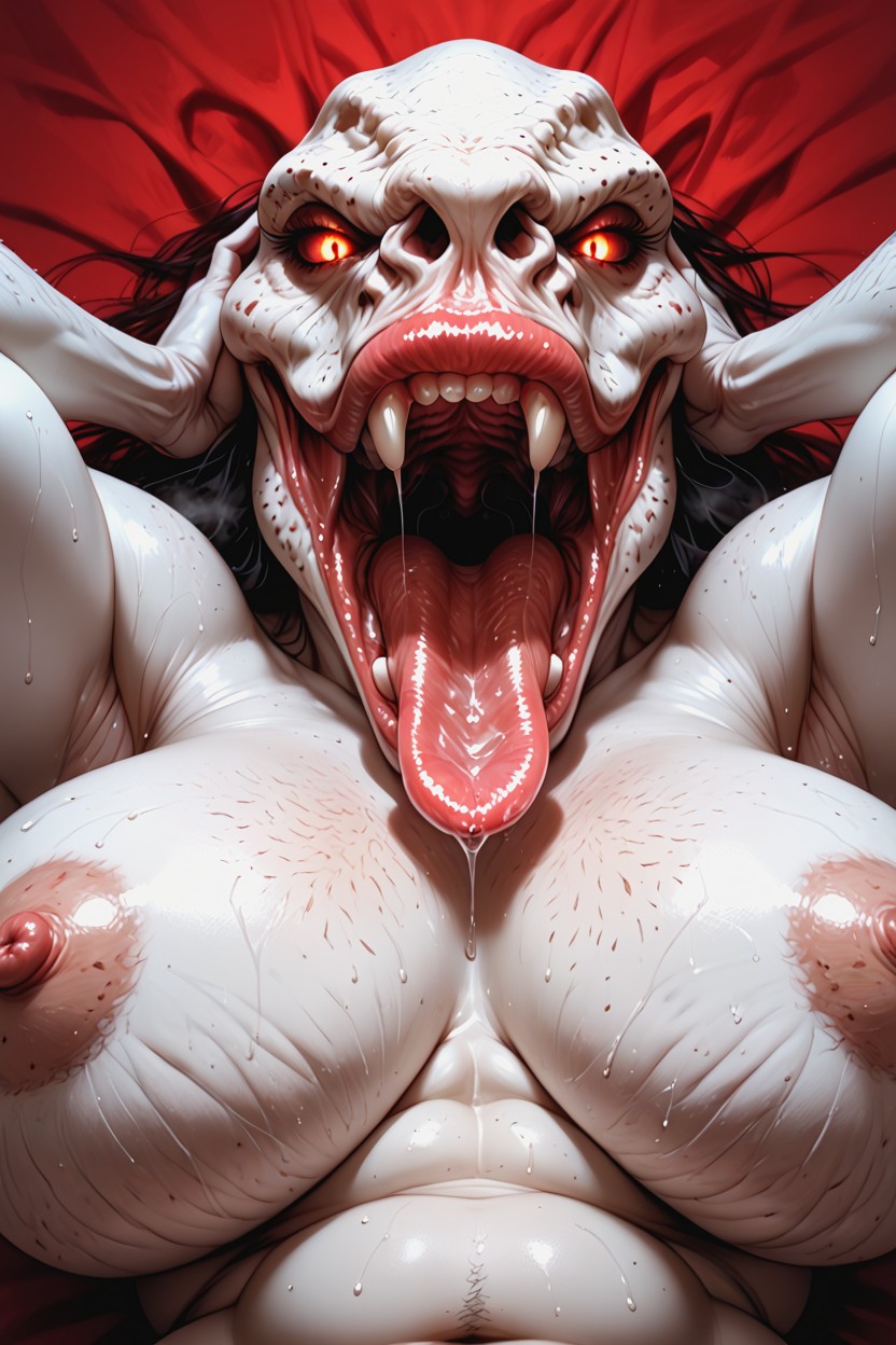 Drool, Top Down, Backlit Hentai AI Porn