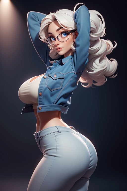 Perfect Body, Culo Masivo, Very Thick And Strong Thighs Hentai IA