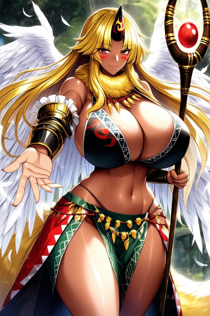 Hunter, Barbarian, Fully Clothed Hentai AI Porn