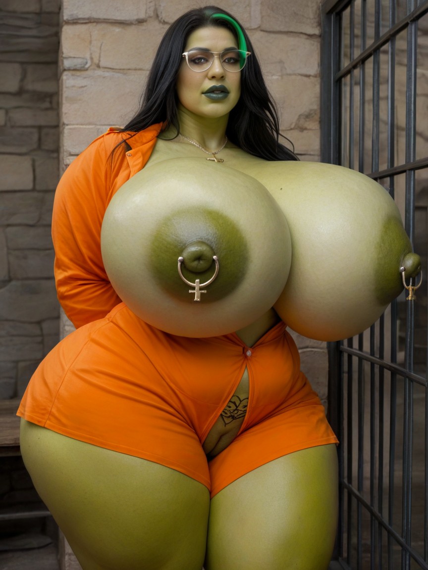 Enlarged Nipples, Breast Expansion, Plump Cheeks AI Porn