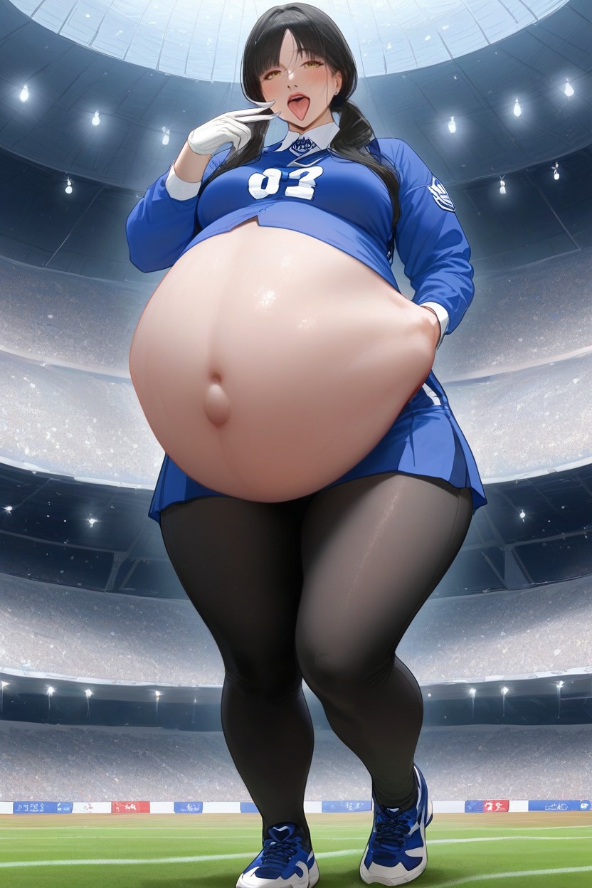 Soft Breasts, Bonnie Cosplay, Colossal Vore Belly AI Porn