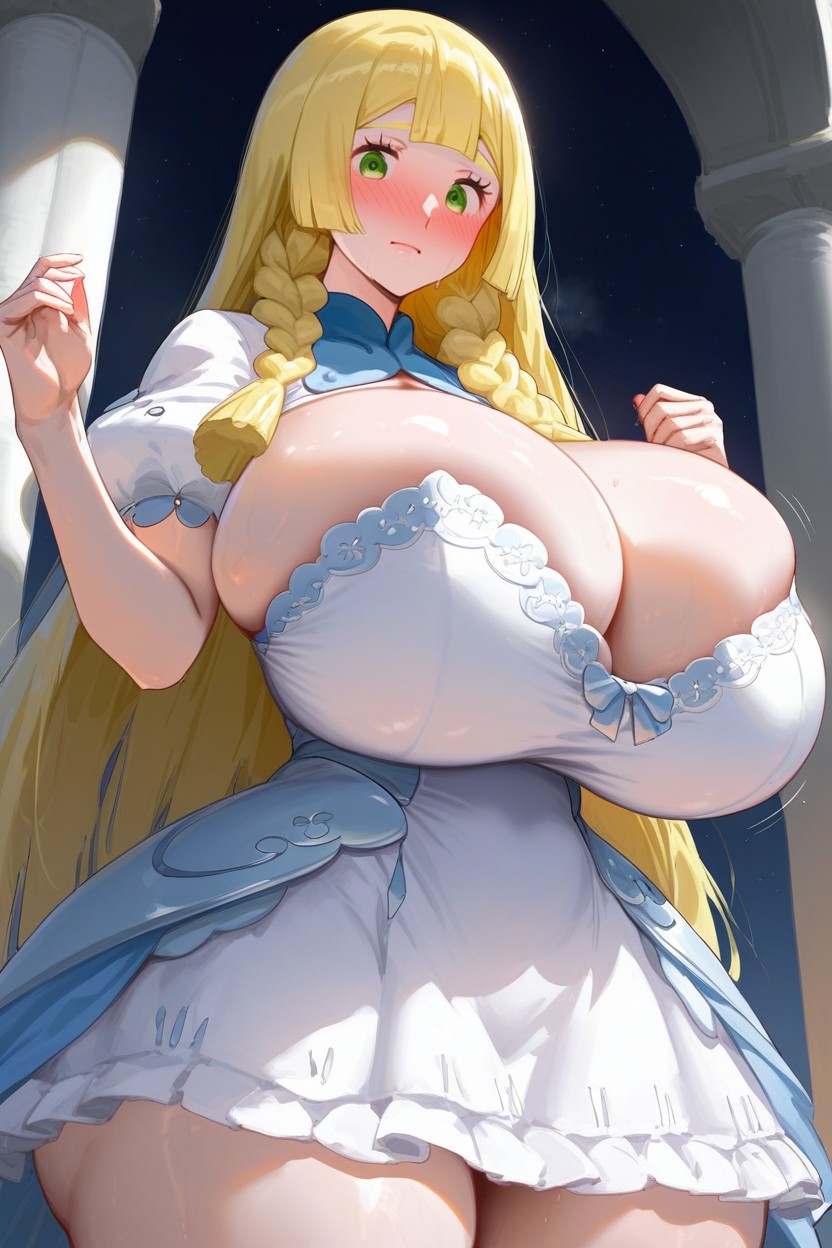 Horny Face, Front View, Cosplay AI Porn