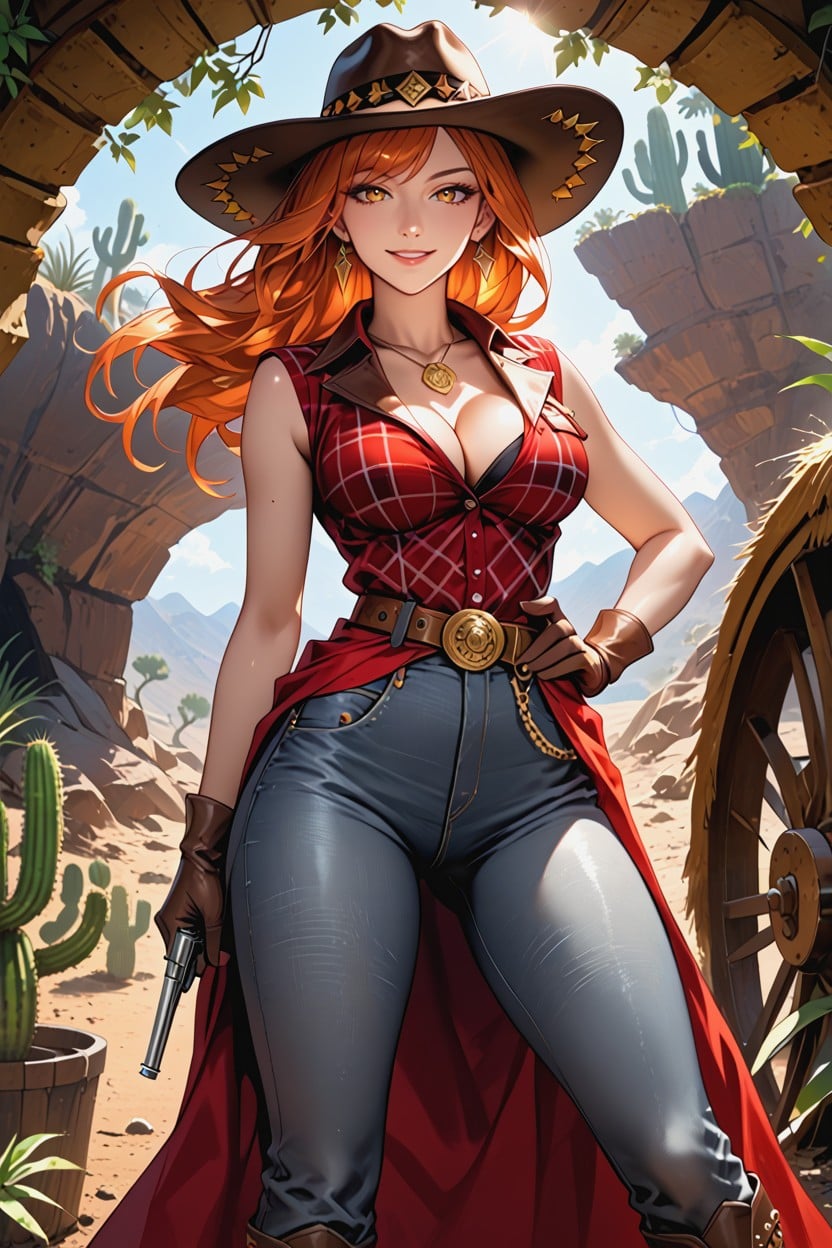 Waist Shot, In The Canyons, Cinematic Hentai AI Porn