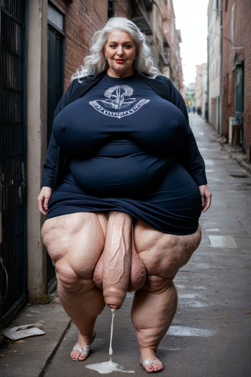 Weight Gain Hyper Obese Massive, Huge Round, Obese AI Porn