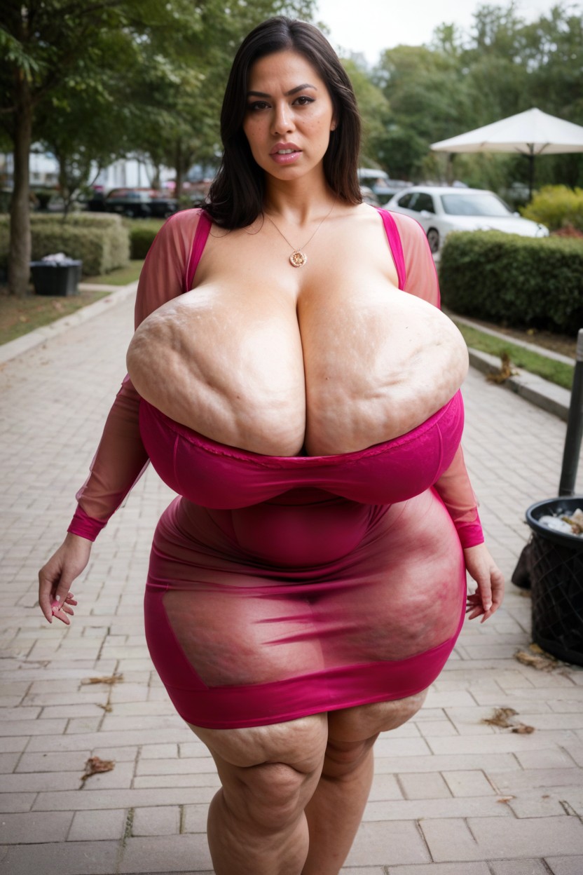 Extremely Large Ass, Trash, Park AI Porn