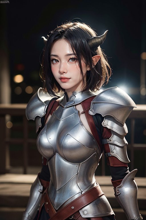 Waist Shot, Full Moon, Cosplay AI Porn
