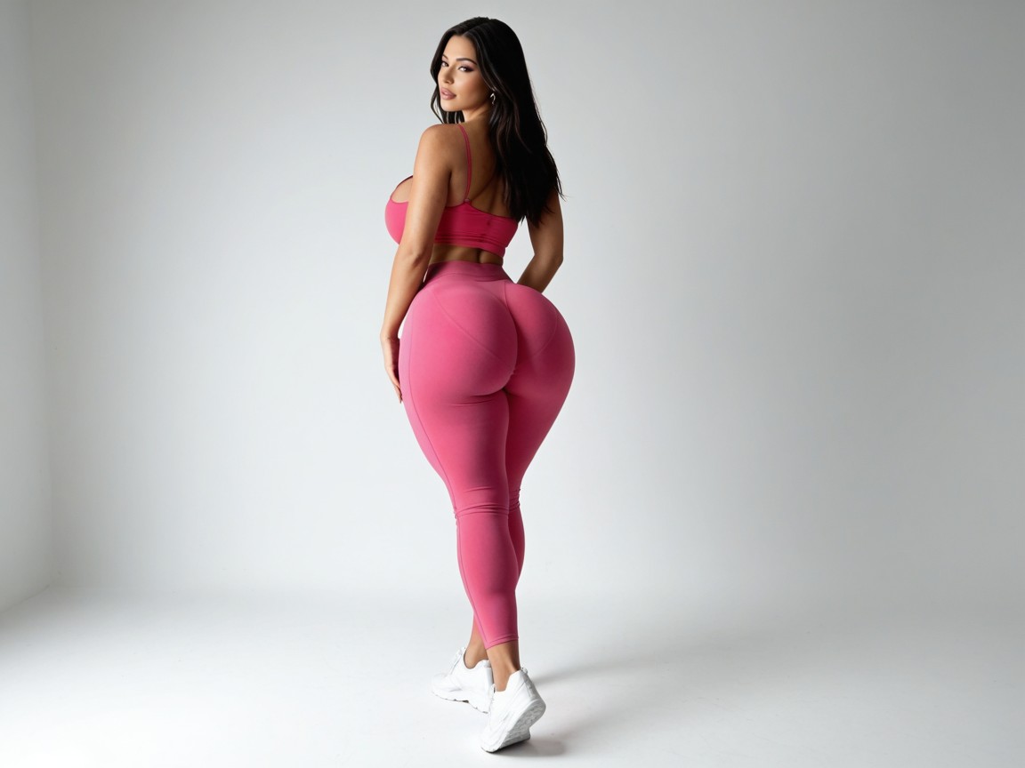 Modeling, Strong Calves, Sweaty AI Porn