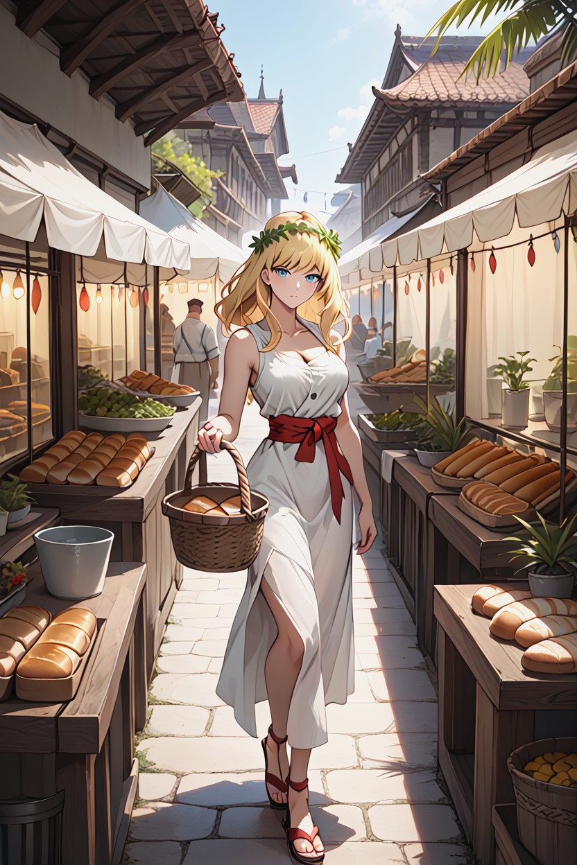 Medium Breast, Medium Breasts, Ceramic Jugs Hentai AI Porn