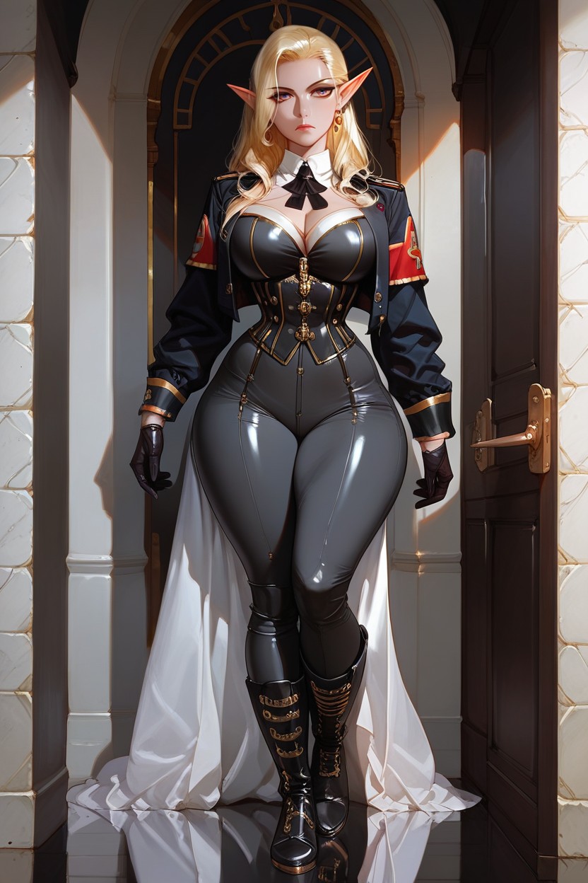 Front View, Highly Detailed, Round Hips Hentai AI Porn