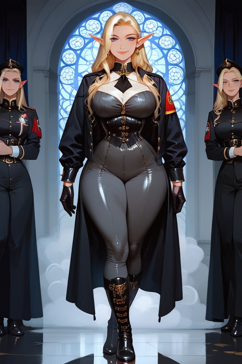 25+, Corset, Black Gloves Hentai AI Porn