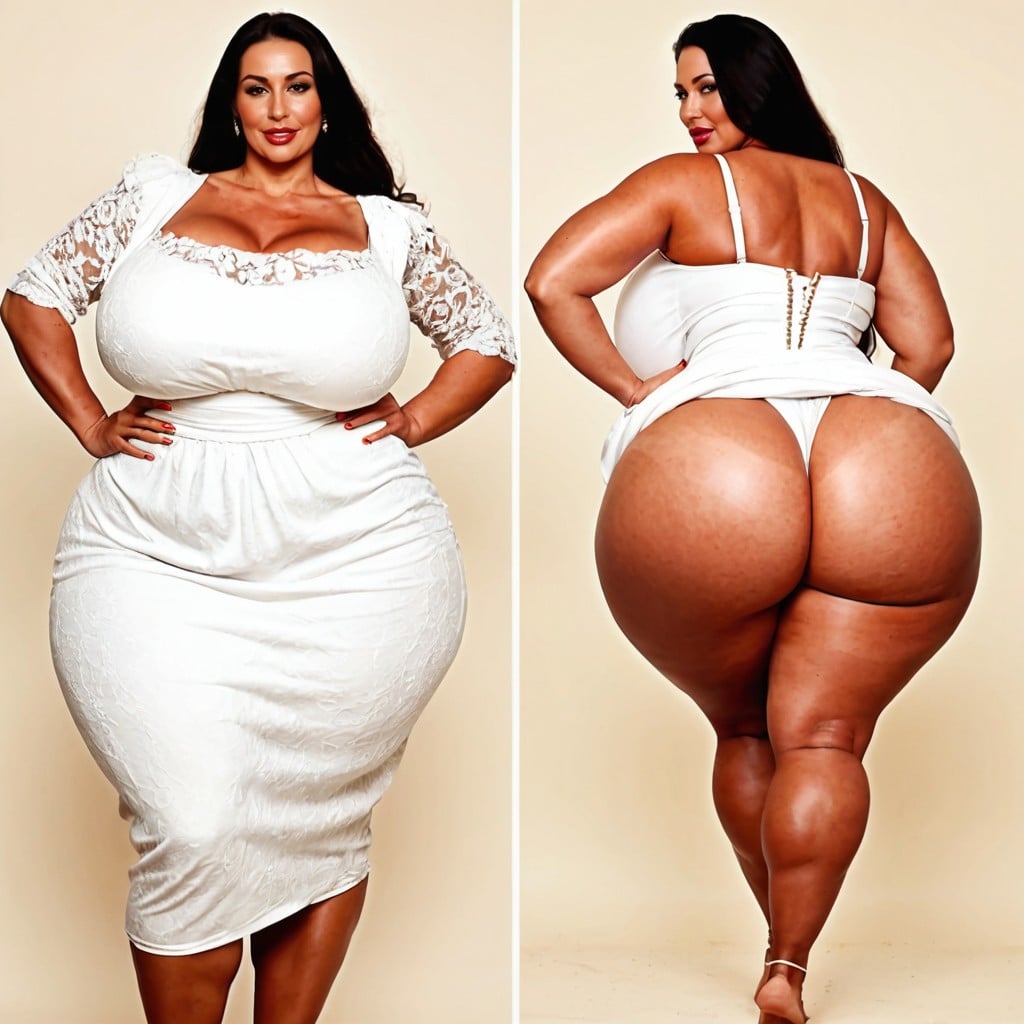 Super Waist, Thick Ankles, Modest AI Porn