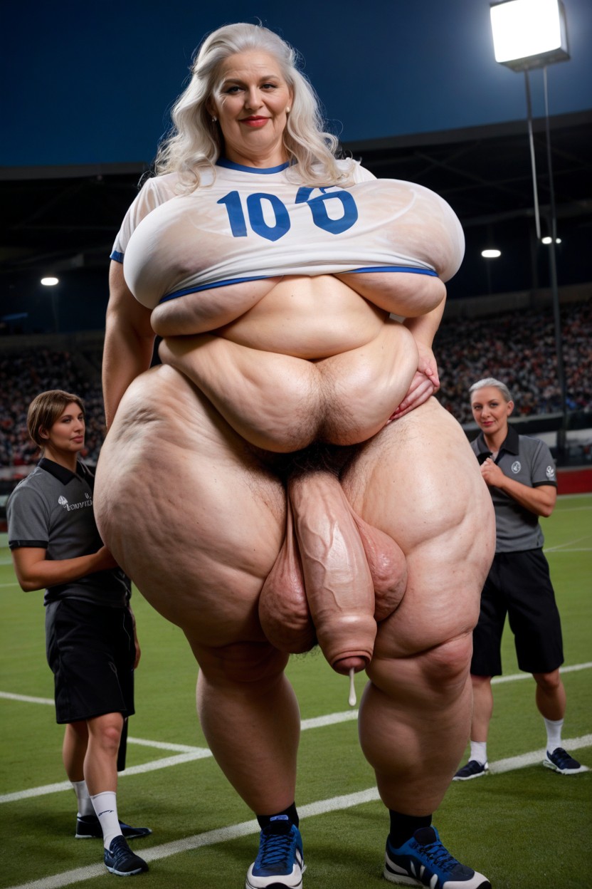 Extreme Cellulite, Night, Obese AI Porn
