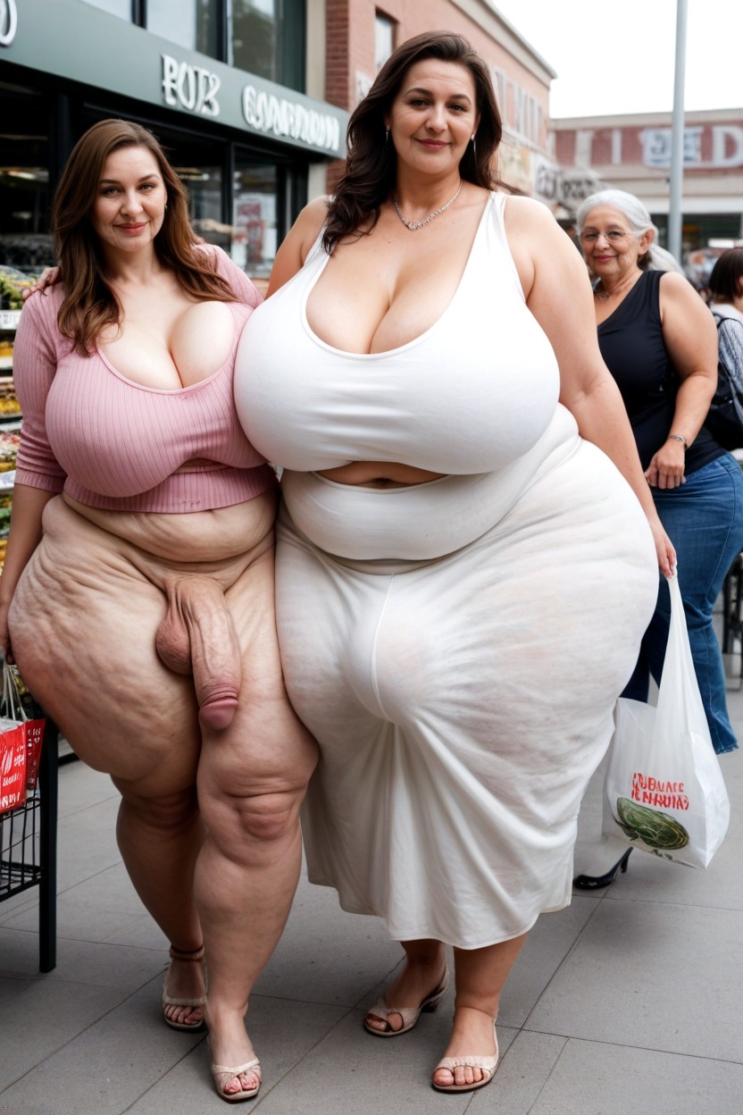 Wrinkles, Futanari, Cellulite Arms AI Porn