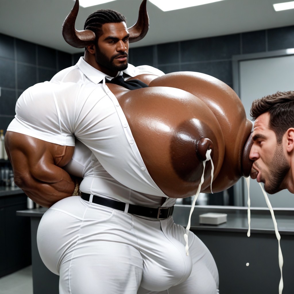 Squeezing Nipple, Hyper Round Ass, Pulling Nipple Porno IA Gay