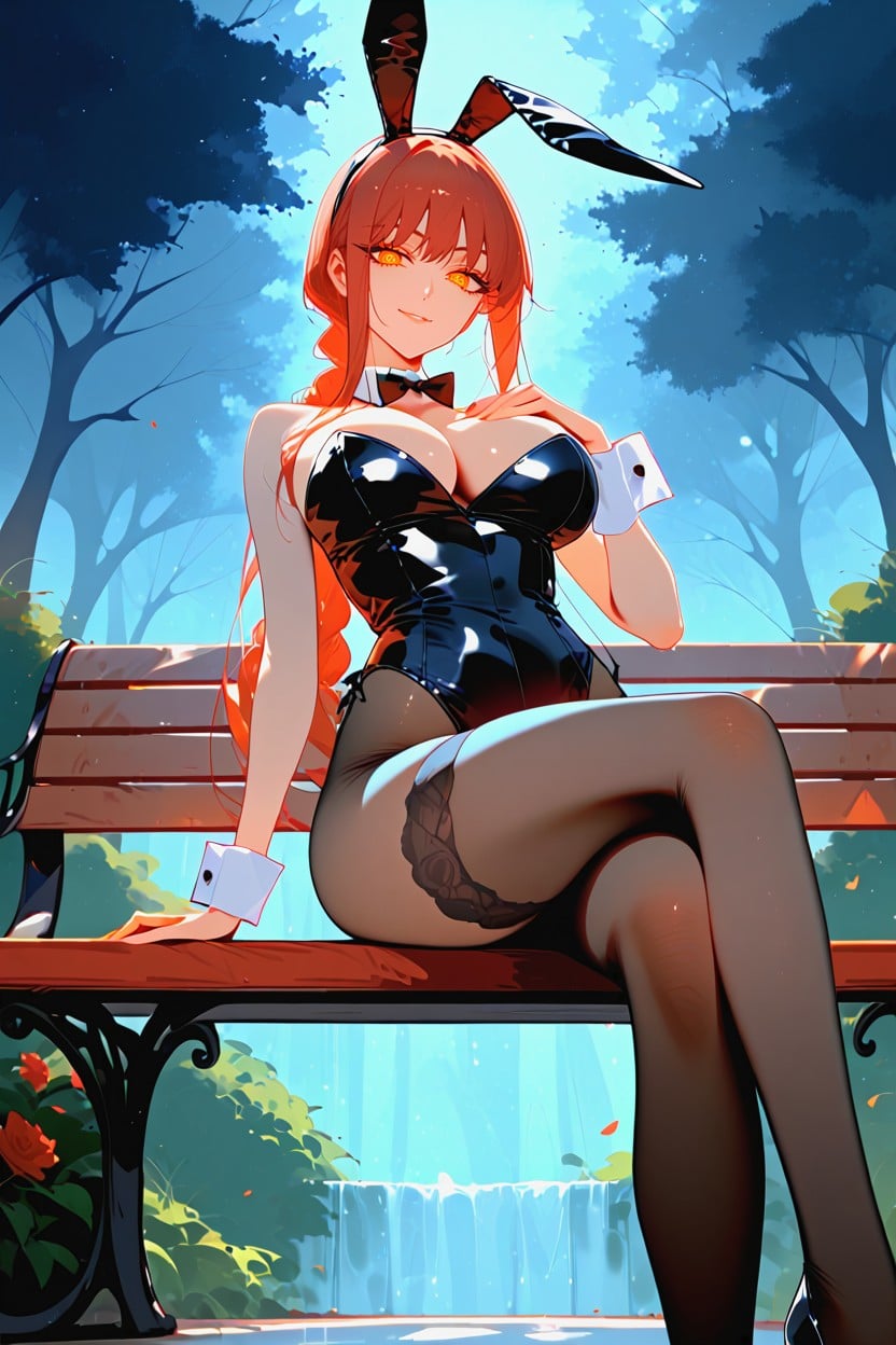 Choker, Stockings, Ideal Body Proportion Hentai AI Porn