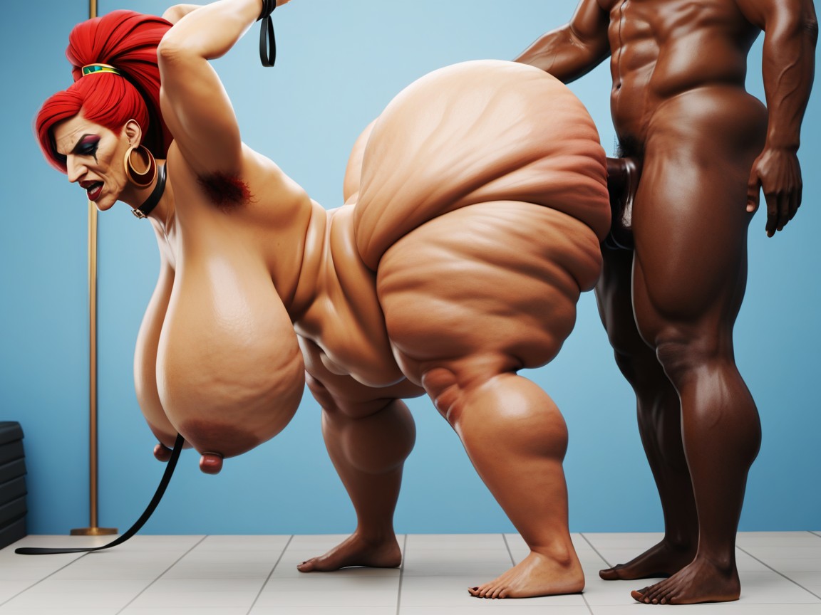 Must Have Anal, Giant Hangers, Squatting AI Porn