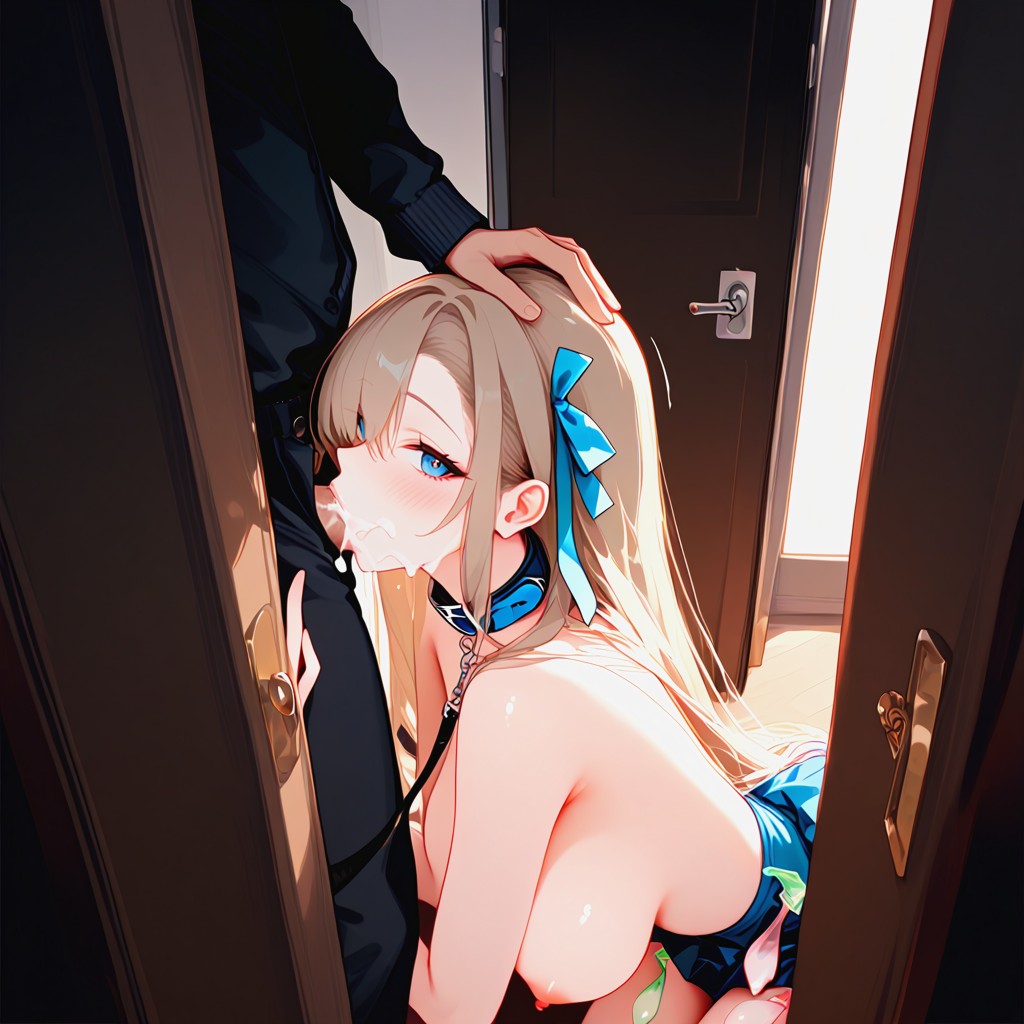 Confused, Closing Door, Window Hentai AI Porn