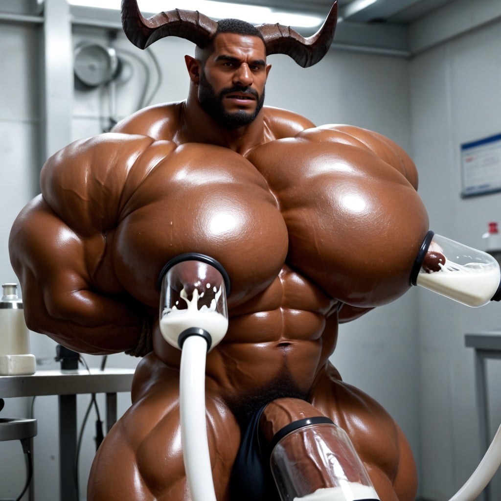 Male Only, Oiled Skin, Laboratoire Porno IA Gay