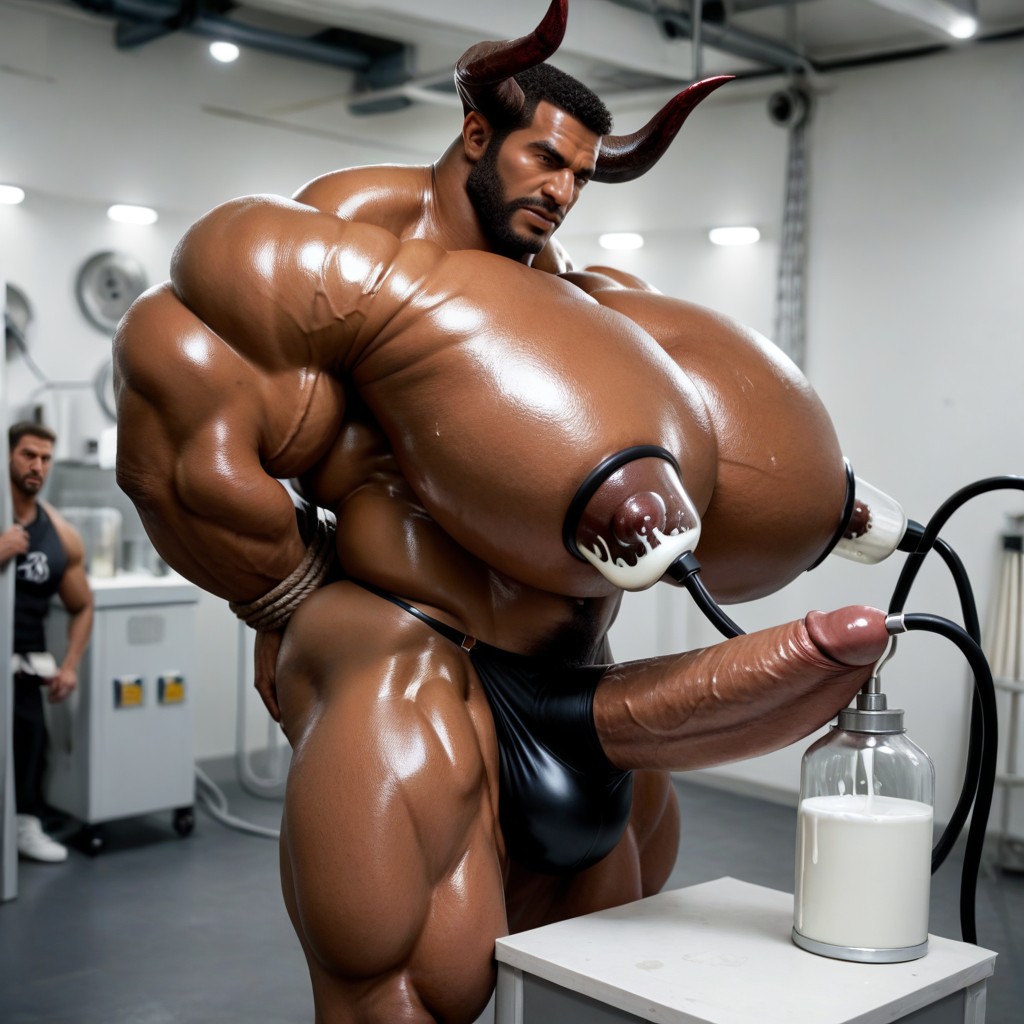 Massive Muscles, Big Bulge, Gigantesque Porno IA Gay