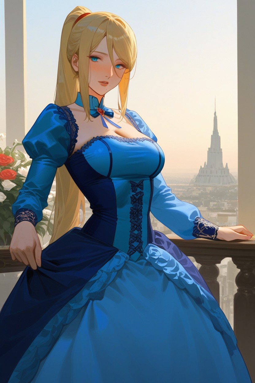 Soft Round Face, Soft Face, Long Sleeves AI Porn