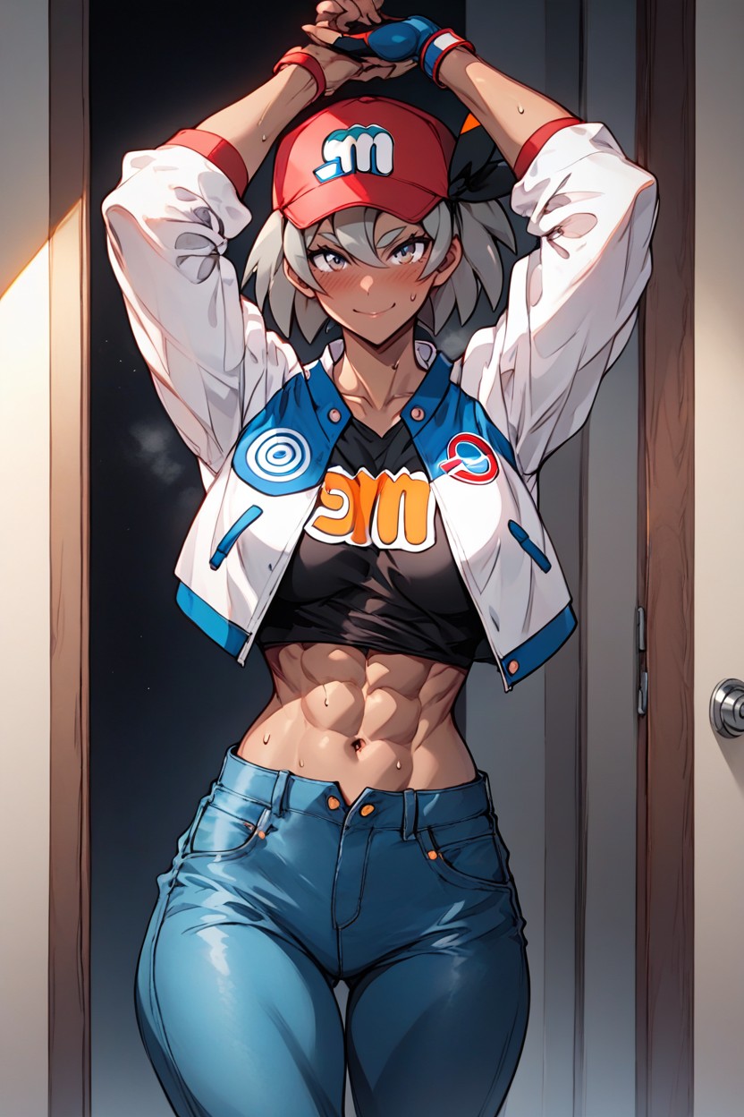 Looking At Viewer, Seductive Eyes, Anime Style Hentai AI Porn
