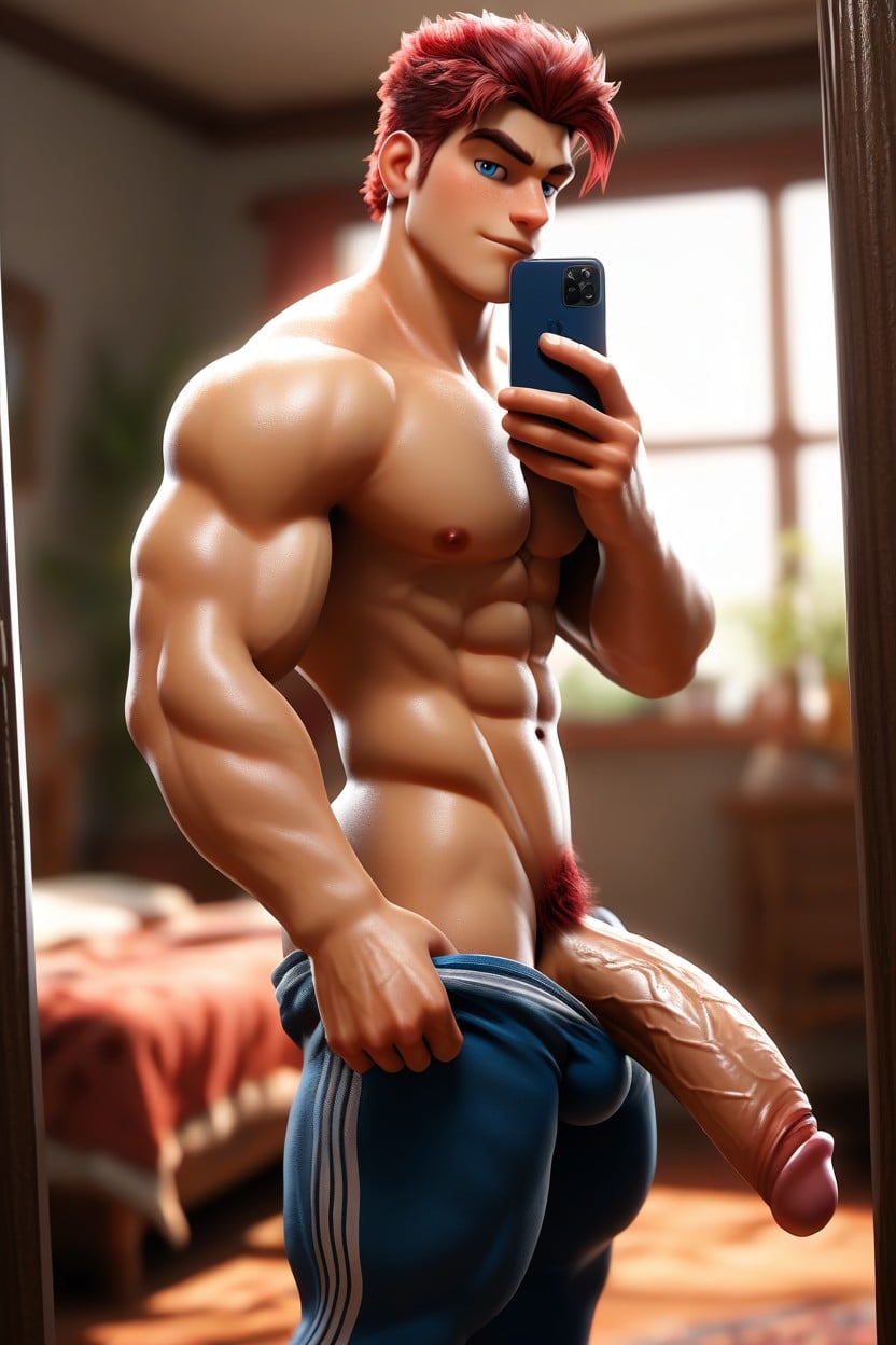 Masivo, Strong, En Forma Porno gay IA