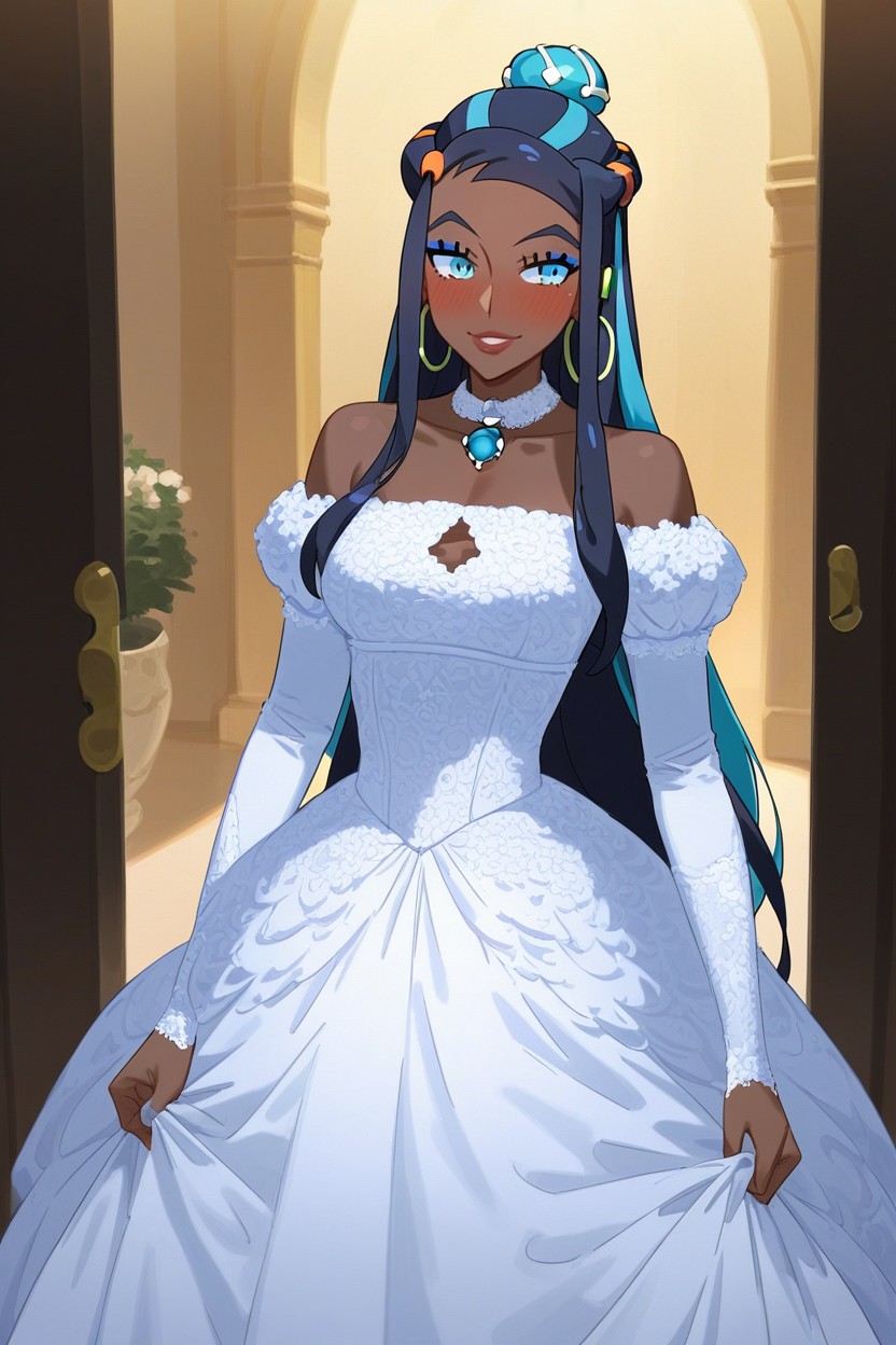 Highly Detailed Eyes, 25+, Soft Face AI Porn