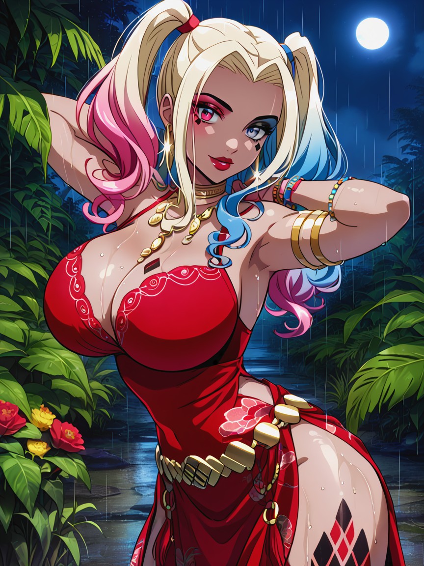 Dark Night, Tattoo, Midnight AI Porn