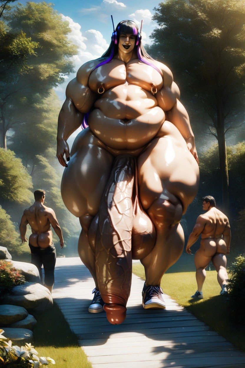 Cock Longer Than Leg, Huge Fat Ass, Detailed Eyes Porno gay IA