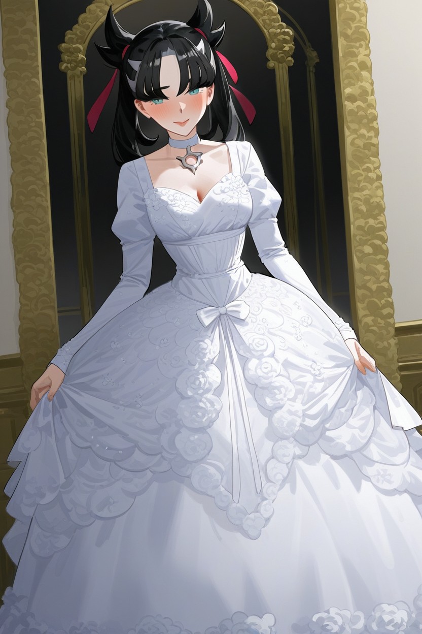 Very Fancy Black Dress, Cutest Sweetheart In Universe, Medium Ass AI Porn