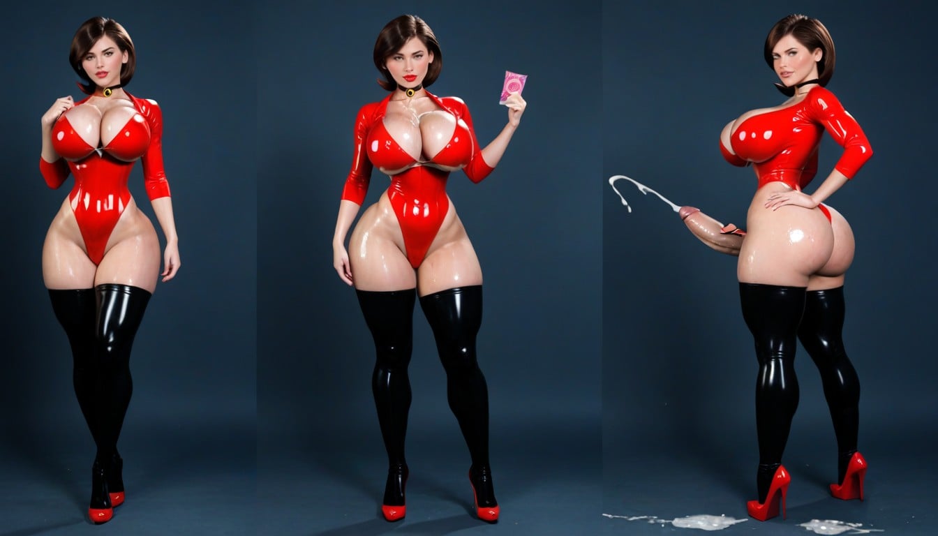 Masturbating, Futanari, Hard Nipples Porno shemale IA