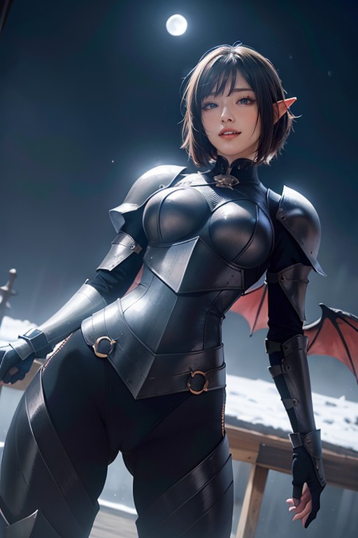 Armor, Eliza From Tekken, Pale Moonlight AI Porn