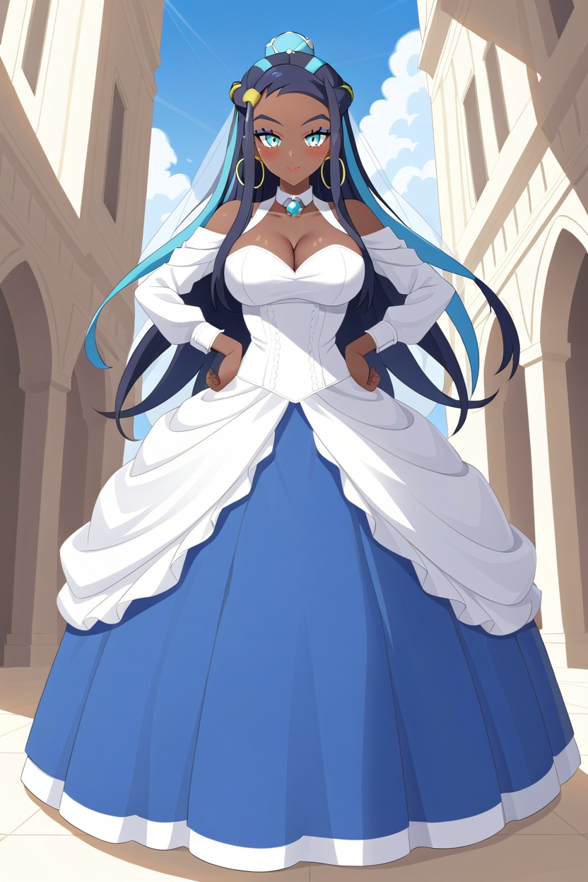 Dark Blue Clothing, Cutest Sweetheart In Universe, Fully Clothed Hentai AI Porn