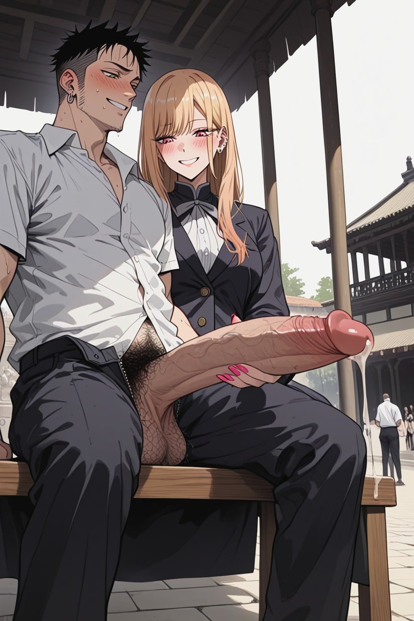 Pubic Hair, Steamy Skin, Unkempt Wild Long Thick Natural Pubes Hentai AI Porn