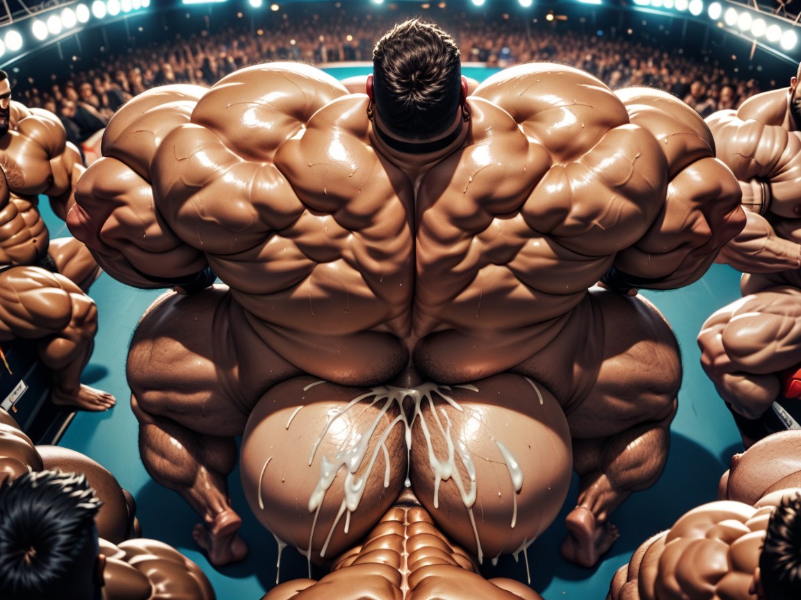 極端下半身沉重, Detailed Massive Muscles, 全身 AI同性戀黃片