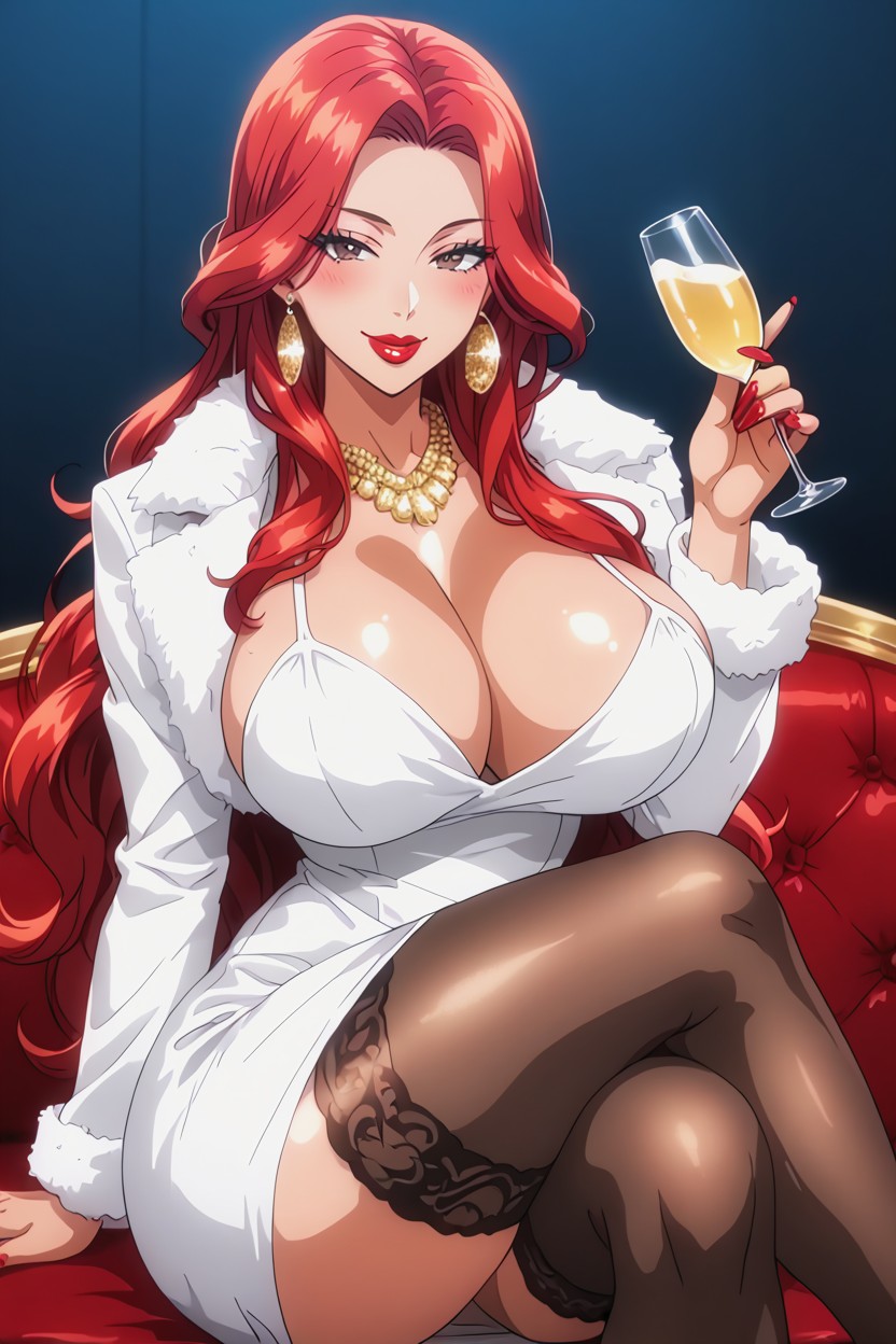 Bimbo Lips, 18+, Long Hair Hentai AI Porn