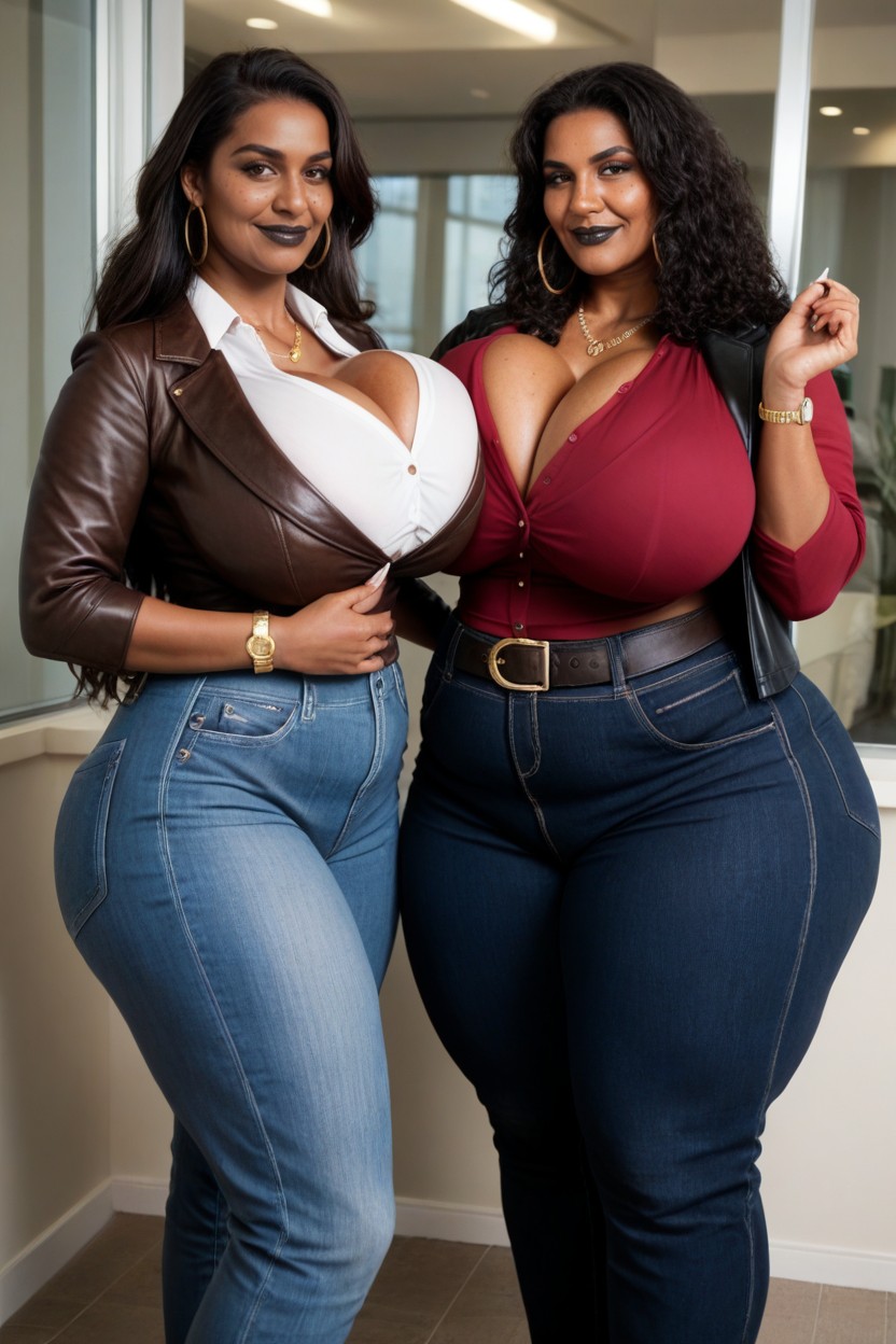 Huge Breasts Covered, Belt, Tits Covered Porno shemale IA