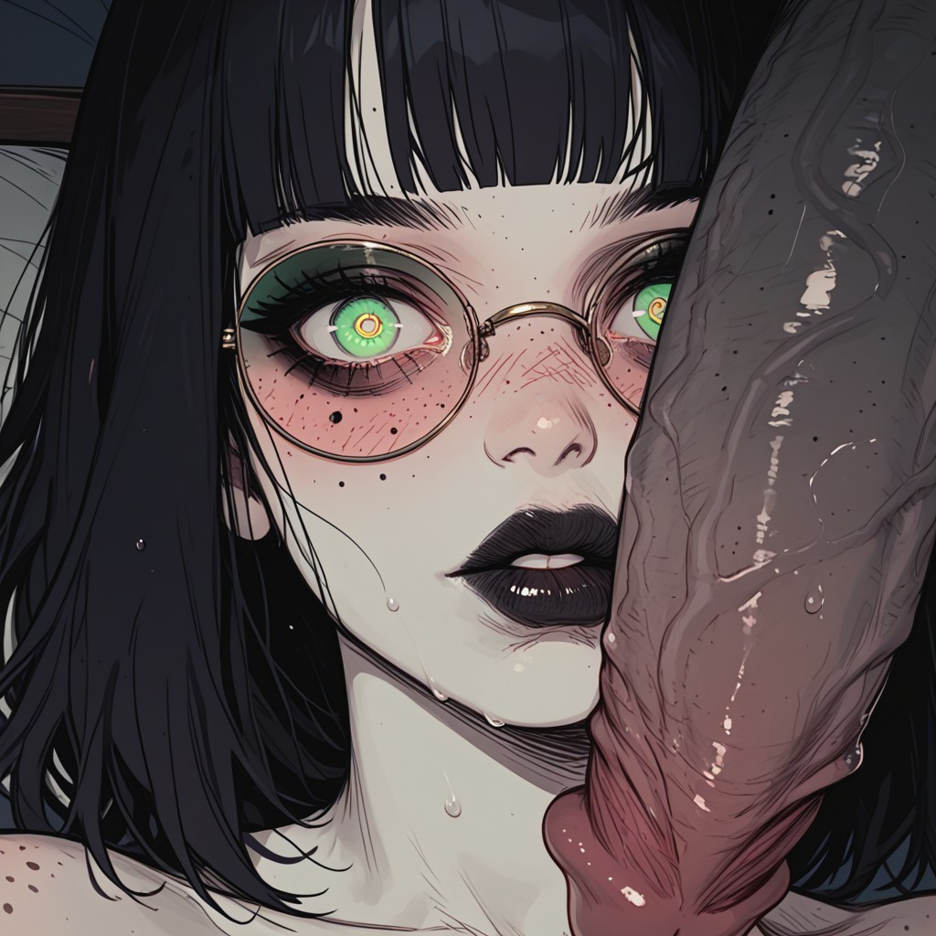 Chest Freckles, Dark, Nude Hentai AI Porn
