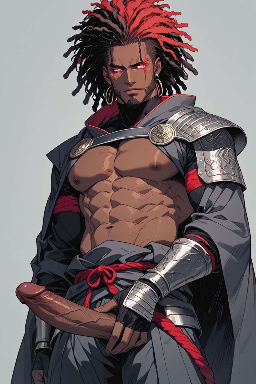 Massive, African Man, 25+ AI Gay Porn
