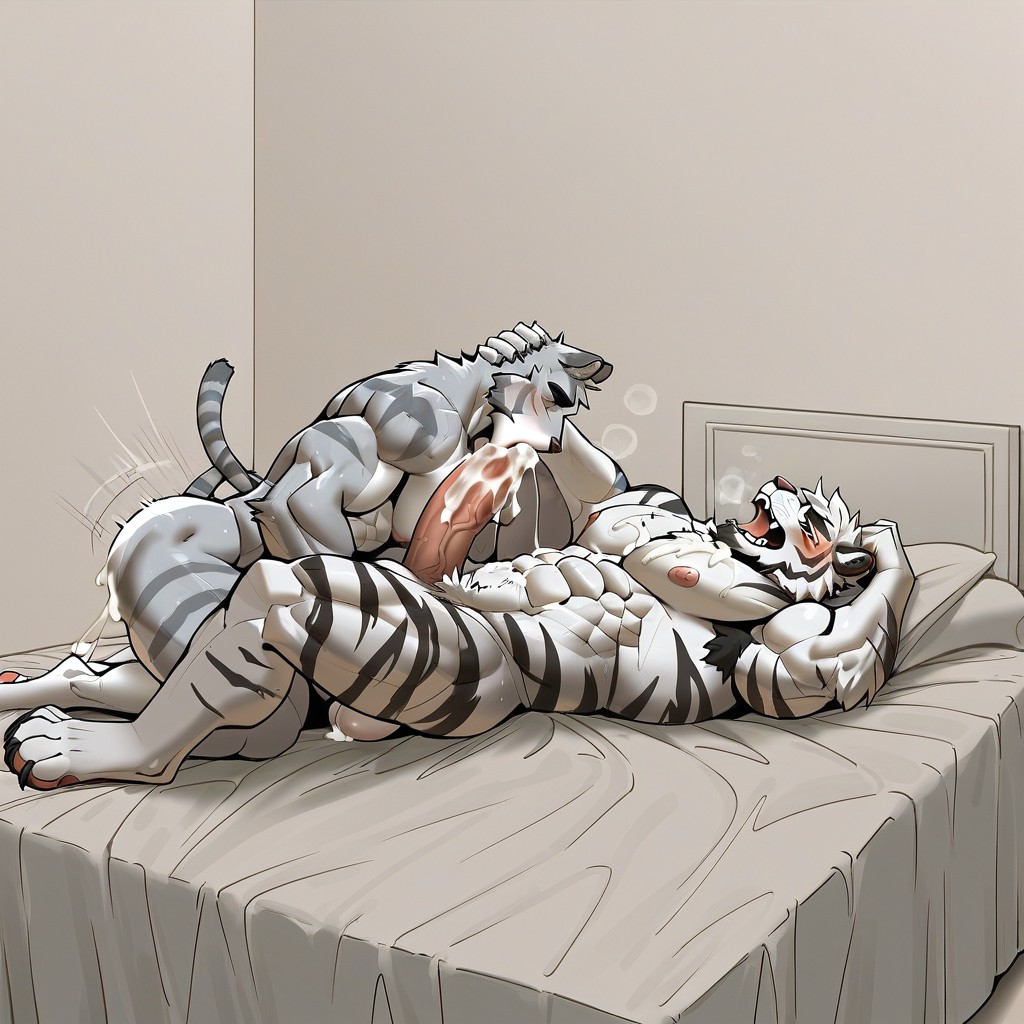 Gay Males, Tail, Wasp Waist 퍼리 AI 포르노