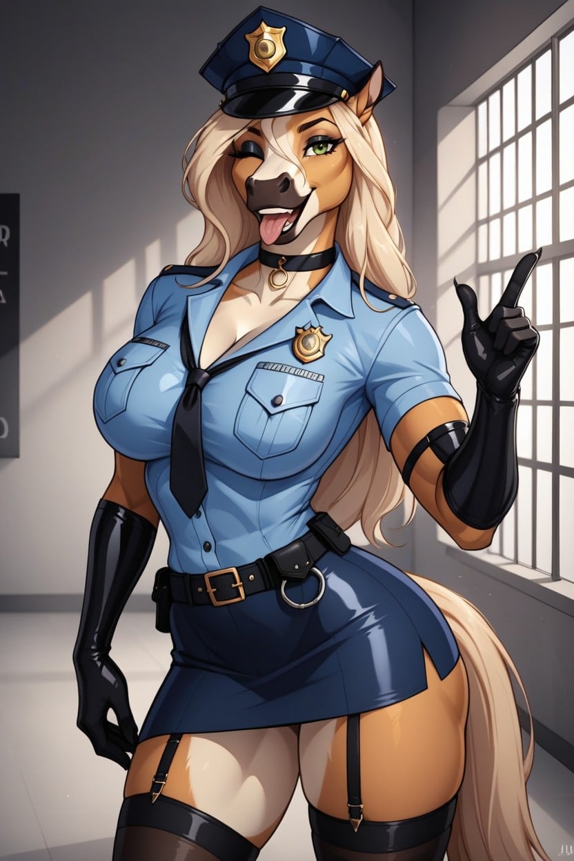 Model, 18+, Prison Furry AI Porn