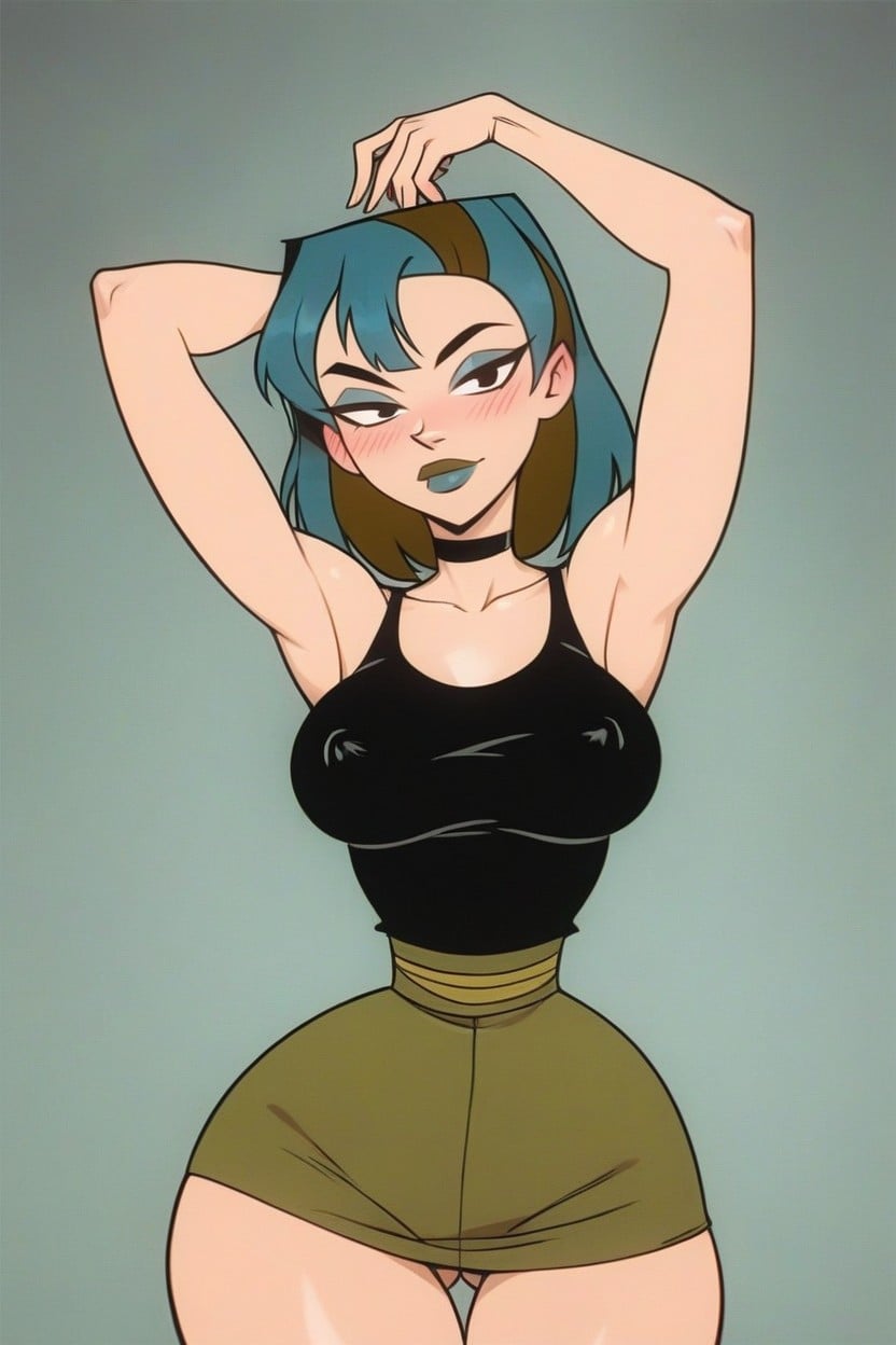 Waist Shot, 25+, Seductive Hentai AI Porn
