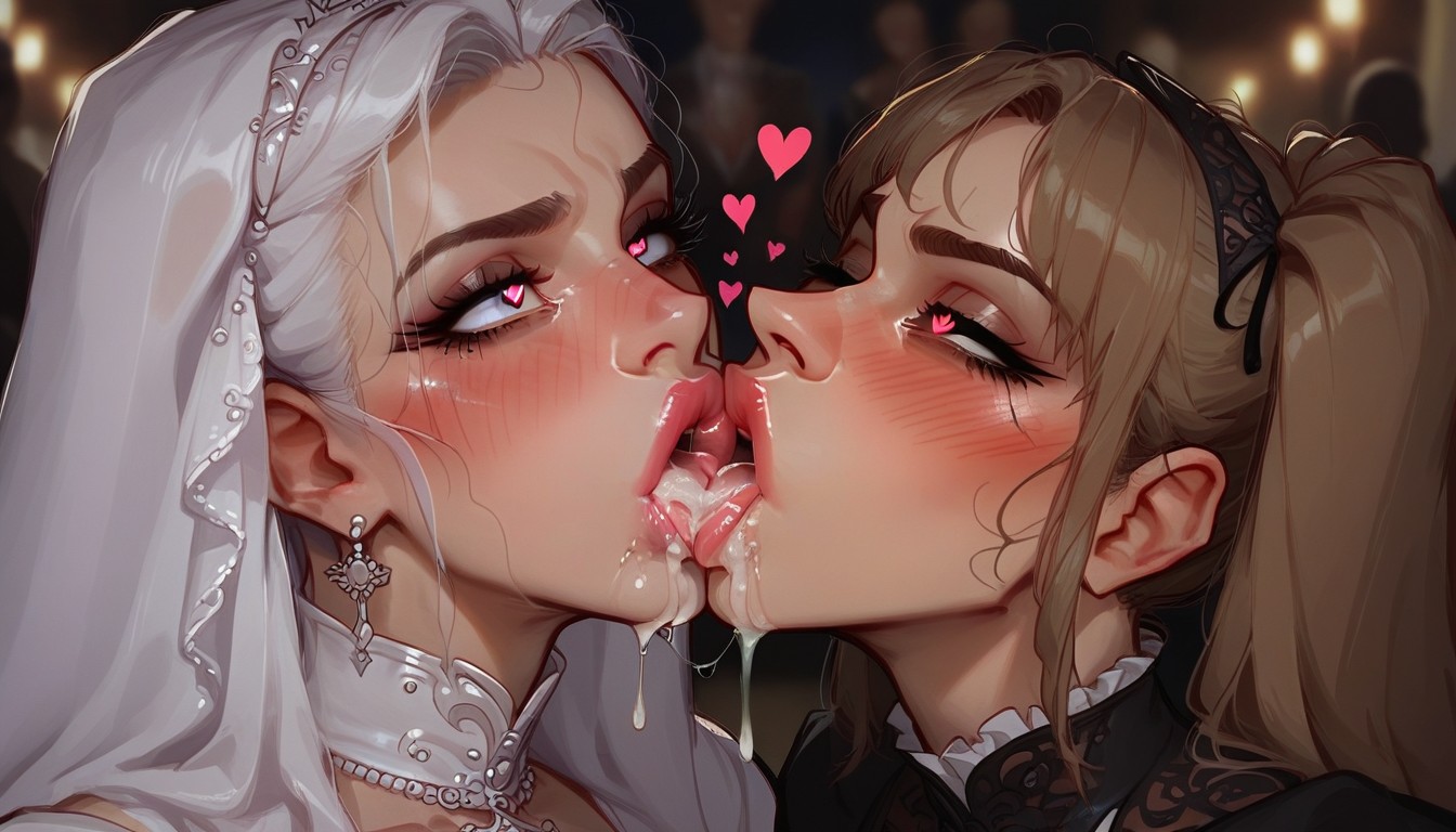 Full-face Blush, Rounded Cheeks, Disgusted Hentai AI Porn