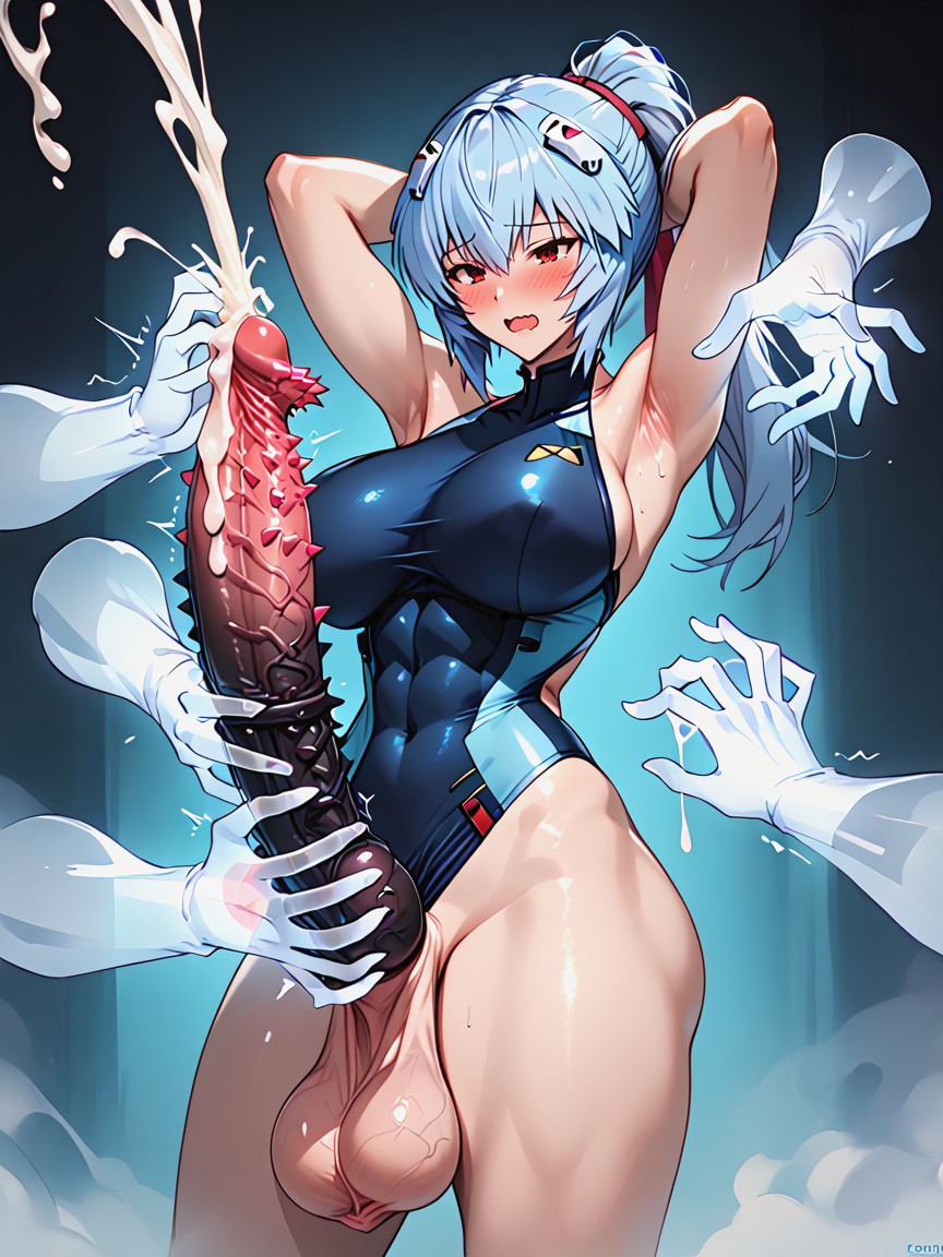 Ultra Massive Penis, Monster Flared Penis, Horny Hentai AI Porn