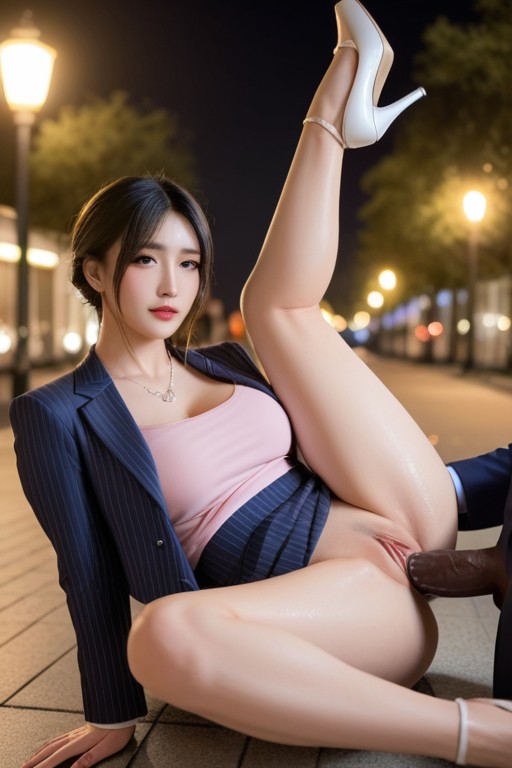 Medium Ass, Medium Breast, Sweety Porno asiático IA