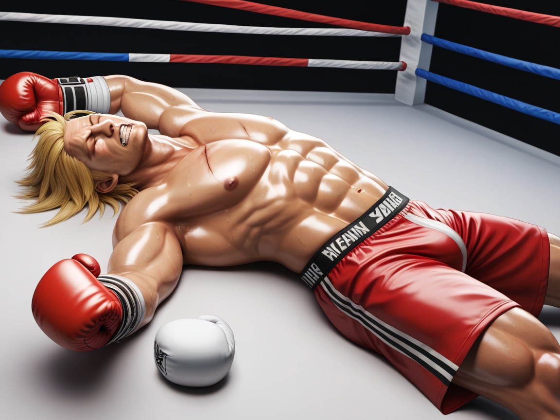 Straight, Defeated, Sweaty AI Gay Porn