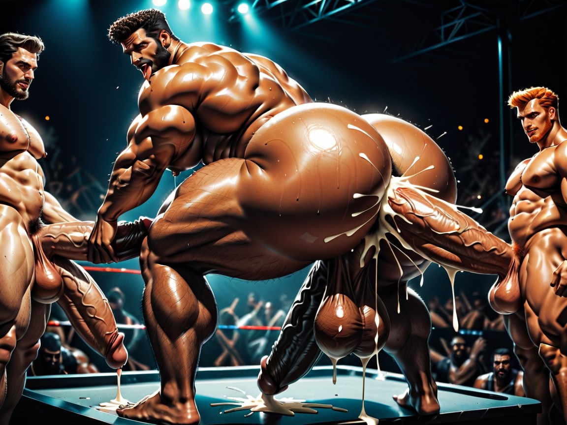 Dark Five Oclock Shadow, All Hyper Boobs, Club AI Gay Porn