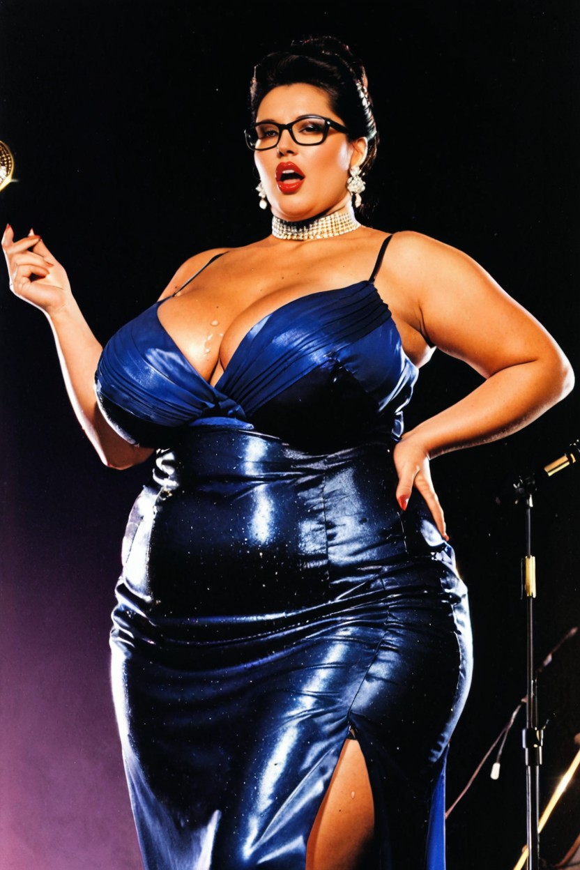Confident, Classy, Bottom Up BBW AI Porn